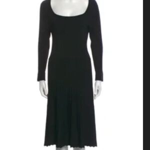 TORY BURCH Knit Long Sleeve Dress